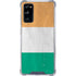 Ivory Coast Flag Distressed Galaxy S20 FE Clear Case